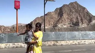 Visit to Hatta Dam to see the green water and paddle boats #dubai #hattakayak #hatta #greenwater