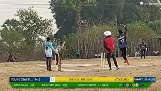 YCC ELMIDI vs YOUNG STAR PUSGUDI live cricket match | YUVA CRICKET  CULB ELMIDI 2026  live - GREEN