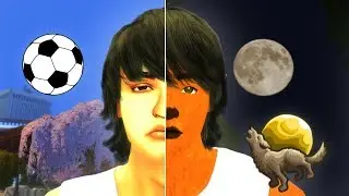 WEREWOLF STORY | BOY TO WOLF | SIMS 4