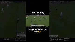 Petey Lasalla with the split and finish 😳