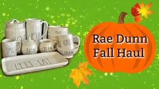 Rae Dunn Haul | Rae Dunn Collecting | Rae Dunn Fall Shopping | Rae Dunn Halloween Shop With Me