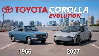 The Evolution of TOYOTA COROLLA (1966&ndash;2027) 🚗⚙️