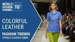 Colorful leather | Fashion trends spring-summer 2020