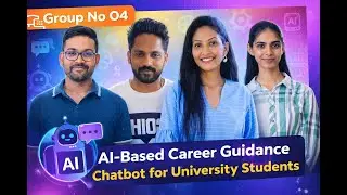 (AI-based career guidance chatbot for university students.) group no 04 presentation