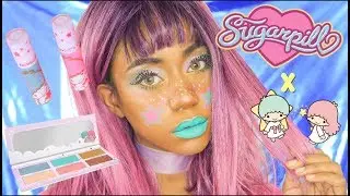 Sugarpill x Little Twin Stars Makeup Look! + First Impressions | Timaloveslemons