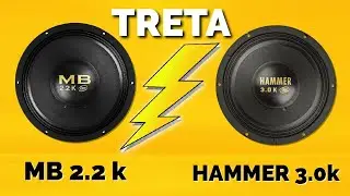 EROS MB 2.2K  OU HAMMER 3.0K QUAL O MELHOR? COMPARATIVO COMPLETO