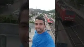 Local train in Germany lonsee