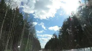 Весеннее небо, солнце, облака, Spring sky, sun, clouds