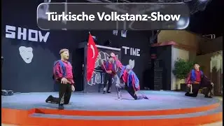 T&uuml;rkei - Kumk&ouml;y - T&uuml;rkische Volkstanz Show im Hotel Side Alegria - am Ende tanzen auch die G&auml;ste