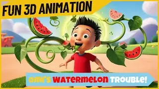 Omi and the Magic Watermelon Vine 🍉 | Funny Kids Story with a Twist!