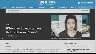 Who are the women on Death Row in Texas?
