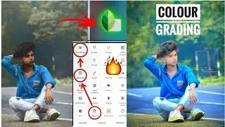 Snapseed Colour Grading On 3 Step | Snapseed New #editing|Photo editing kaise kare | Colour Grading