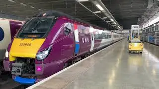 East Midlands Railway 222 Meridian Departing London St Pancras International