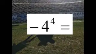 &ndash;4⁴=? Operations with exponents. MathPrimary 20 Seconds Math Quizzes For Kids
