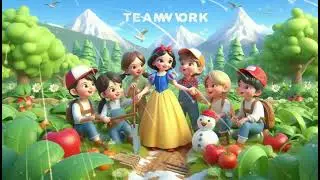 Teamwork in the Field: Snow White&rsquo;s Second Adventure! | Cartoon Nursery Kids Song | Special Rhymes