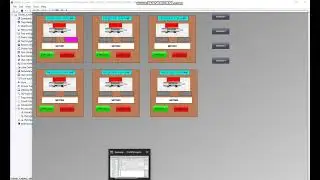 #Siemens CPU-1214 Communication with WinCC SCADA.(FACEPLATE TESTING)