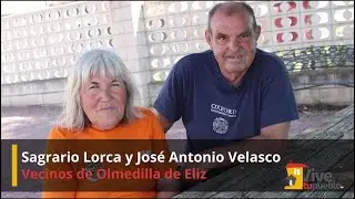 Sagrario y José Antonio. Vecinos de Olmedilla de Eliz (Cuenca)
