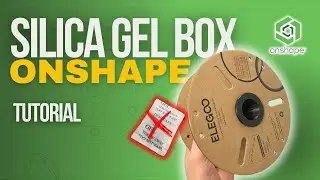 Silica Gel Box f&uuml;r Filamentrollen: Design & 3D-Druck Tutorial mit Bonus-Trichter | Onshape Tutorial