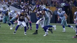 E.J. Henderson intercepts Romo again - Tony Romo is intercepted on 3rd down by Viki