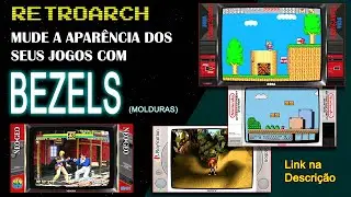 Como utilizar molduras (Bezels) no Retroarch? Veja como é fácil nesse vídeo.
