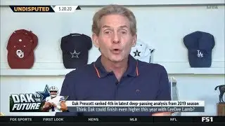 UNDISPUTED - Skip Bayless ranking all NFL quarterbacks by deep passing performance
