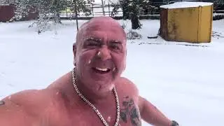 Snijeg i Srećko Martinić Srele 