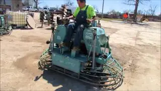 Multiquip Whiteman 8' ride-on power trowel for sale | sold at auction May 15, 2014
