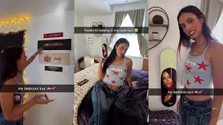 KYLIE CANTRALL ROOM TOUR | Snapchat Stories | KylieCupdates 