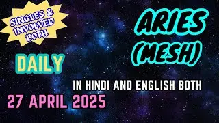 Aries | Daily Love Tarot Reading | 27 April 2025 | Hindi | English