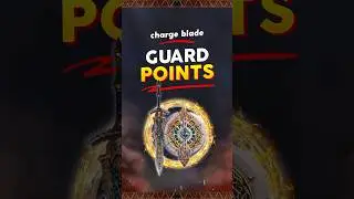 How to Guard Point on Charge Blade 💥 Monster Hunter World #MHW #MonsterHunter #Gaming