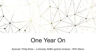 Episode 38 &ndash; Maths - Lumosity &ndash; Brain Training App