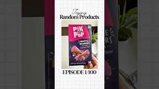 Pik n Pop Mini Strawberry Waffle Cones | Food Mad #shorts #youtubeshorts #telugufoodreview