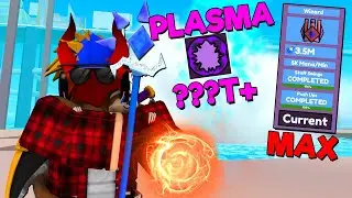 I *MAXED* Out Plasma Class AND Unlocking *OP* WIZARD Rank... (Roblox Sorcerer Fighting Simulator)