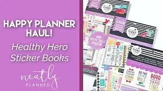 Healthy Hero | Happy Planner Girl Sticker Books