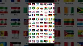 All countries Flags - World flags #shorts #education #country
