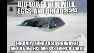 Gotta buy the Milk and Bread!