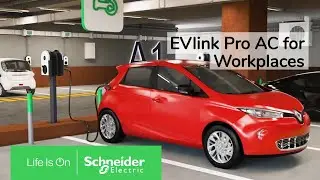 EVlink&trade; Pro AC Charging Stations are Ready to Get to Work | Schneider Electric