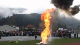Prikaz eksplozije olja