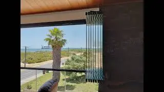 #panoramicviews #outdoordesignideas #balcony Fz30 #glasswall #glassdesign folding #glassdoors -993