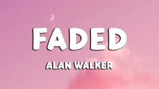 Alan Walker - Faded (Lyrics) (Loop Video)