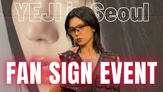YEJI Air Fan Sign in Seoul - MAKESTAR (2025/03/14) [4K]