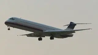 Olympia MD-81 [N682RW] (Detroit Tigers Charter) Arrival at Charles B. Wheeler Downtown Airport