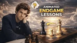 Animated chess lessons that improve your ENDGAME skills [FROM 0 TO 2500 ELO]