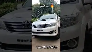 🤯 TOYOTA Fortune 🔥 second hand car pune Pimpri Chinchwad wakad 📍