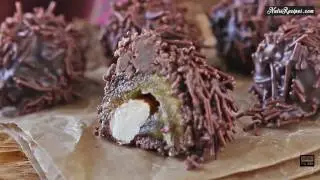 Chocolate Covered Almond Stuffed Dates