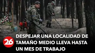 Ucrania ha desminado m&aacute;s de 64 mil hect&aacute;reas de territorio