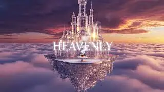 Celestial Glass Castle | Relaxing Heavenly Ambient & Sky Garden ASMR (천상의 유리 성)