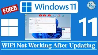 ✅ How To Fix WiFi Not Working After Updating Windows 11