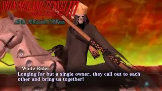 Shin Megami Tensei 3 Nocturne HD Remaster - Boss White Rider