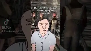 Visiting Little Lamplight in Fallout 3 #fallout3 #falloutmemes #fallout